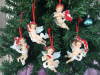 Christmas Tree Ornaments with Cherubs